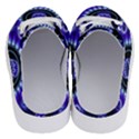 Fractal Blue Sphere 3d Pattern Half Slippers View4