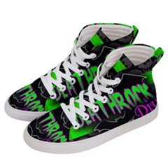 Deathrock Diva Women s Hi-top Skate Sneakers by ArtistRoseanneJones