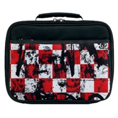 Emo Checker Graffiti Lunch Bag by ArtistRoseanneJones