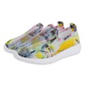 Graffiti Graphic Women s Slip On Sneakers View2