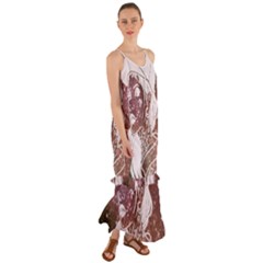 Galaxy Stars Giel Cami Maxi Ruffle Chiffon Dress by snowwhitegirl