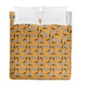 Daisy Orange Duvet Cover Double Side (Full/ Double Size) View1