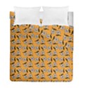 Daisy Orange Duvet Cover Double Side (Full/ Double Size) View2