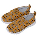 Daisy Orange Kids  Velcro No Lace Shoes View2