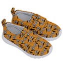 Daisy Orange Kids  Velcro No Lace Shoes View3