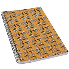 Daisy Orange 5 5  X 8 5  Notebook by snowwhitegirl