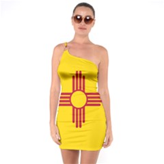 New Mexico Flag One Soulder Bodycon Dress by FlagGallery