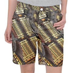 Render 3d Fractal Design Metal Pocket Shorts by Pakrebo