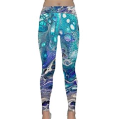 Paint Acrylic Paint Art Colorful Classic Yoga Leggings by Pakrebo