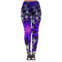 Fractal Rendering Digital Art Lightweight Velour Leggings View2