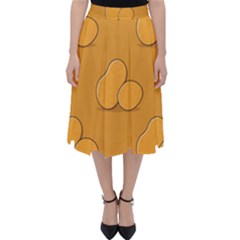 Fresh Potato Root Classic Midi Skirt by HermanTelo