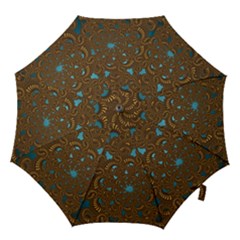 Fractal Abstract Hook Handle Umbrellas (large) by Bajindul