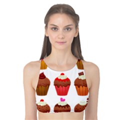 Chocolate Cake Muffin Tank Bikini Top by Bajindul