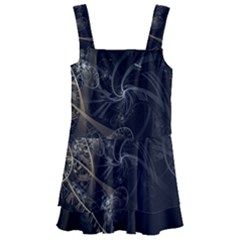 Fractal Abstract Rendering Kids  Layered Skirt Swimsuit by Bajindul