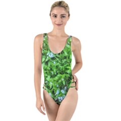 Forget Me Not High Leg Strappy Swimsuit by Riverwoman