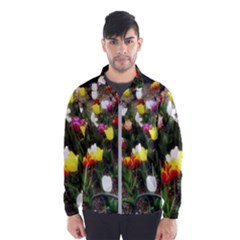 Tulips  Men s Windbreaker by Riverwoman