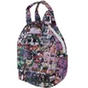 Graffiti Wall Background Travel Backpacks View1