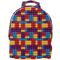 Lego Background Game Mini Full Print Backpack by Mariart