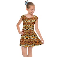 Ml-c5-2 Kids  Cap Sleeve Dress by ArtworkByPatrick