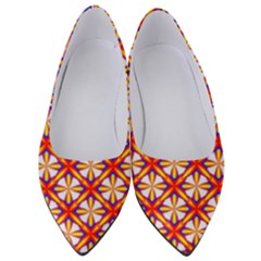 Hexagon Polygon Colorful Prismatic Women s Low Heels by HermanTelo