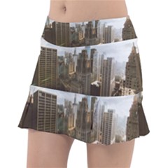 Architectural Design Architecture Buildings City Tennis Skirt by Pakrebo