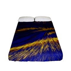 Bomb Background Pattern Explode Fitted Sheet (full/ Double Size) by Mariart