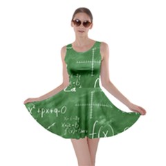 Mathematics Green Skater Dress by snowwhitegirl