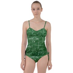 Mathematics Green Sweetheart Tankini Set by snowwhitegirl