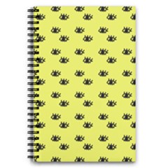 Yellow Eyes 5 5  X 8 5  Notebook by snowwhitegirl