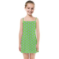 Pattern Green Kids  Summer Sun Dress by Mariart