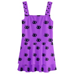 Purple Eyes Kids  Layered Skirt Swimsuit by snowwhitegirl