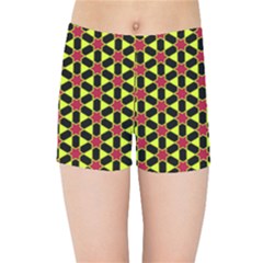 Pattern Texture Backgrounds Kids  Sports Shorts by HermanTelo