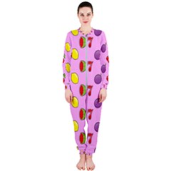 Slot Machine Wallpaper Onepiece Jumpsuit (ladies)  by HermanTelo