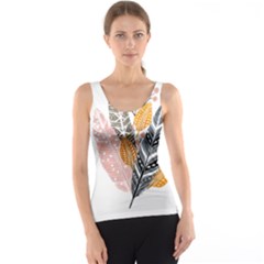 Feather Feathers Tank Top by Sudhe