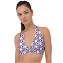 Patterns Seamlessly Texture Halter Plunge Bikini Top View1