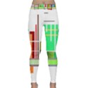 Business Finance Statistics Graphic Classic Yoga Leggings View1