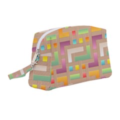 Abstract Background Colorful Wristlet Pouch Bag (medium) by Simbadda