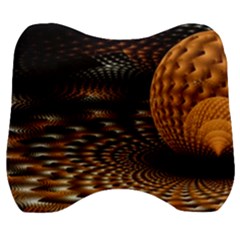 Fractals Fantasy Image Art Velour Head Support Cushion by Simbadda