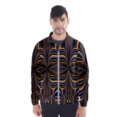 Abstract Art Fractal Unique Pattern Men s Windbreaker by Sudhe