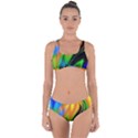 Color Concept Design Colorful Color Criss Cross Bikini Set View1