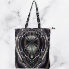 Digital Art Artwork Colorful Poster Double Zip Up Tote Bag by Pakrebo