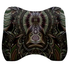 Digital Art Fractal Artwork Velour Head Support Cushion by Pakrebo