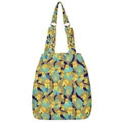 Cute Lions Pattern Center Zip Backpack by bloomingvinedesign