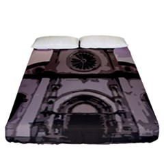 Cathedral Fitted Sheet (california King Size) by snowwhitegirl