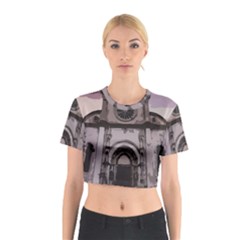 Cathedral Cotton Crop Top by snowwhitegirl