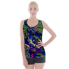 3d Colorful Texture 2                      Criss Cross Back Tank Top by LalyLauraFLM