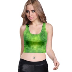 Pagan Mandala Seamless Tileable Racer Back Crop Top by Wegoenart