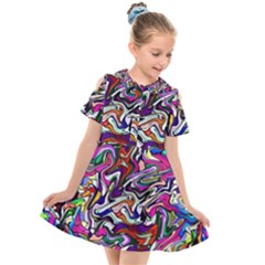 Ml 191 Kids  Short Sleeve Shirt Dress by ArtworkByPatrick