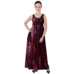 Grasmere Red Alt 1 Empire Waist Velour Maxi Dress by DeneWestUK