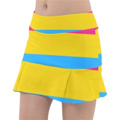 Pansexual Pride Flag Tennis Skirt by lgbtnation